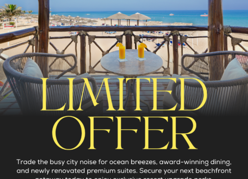 Limited Time Beachfront Escape Offer